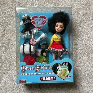 Gwen Stefani Love Angel Music Baby Harajuku Lovers Fashion Doll 2006 NWT